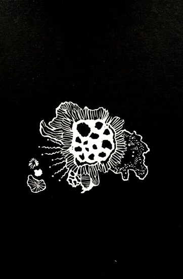 Hybrydy XX | linoryt |10x15cm